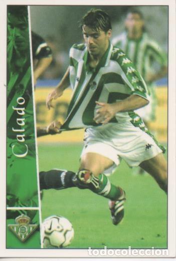 Colecionismo desportivo: Cromo E003782: Trading Card. Las Fichas de la Liga 2003. n&ordm; 151 Calado, Real Betis - LFP