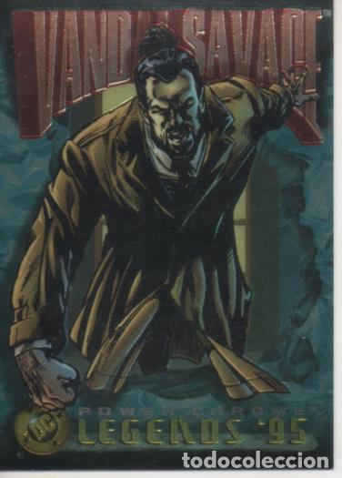 Colecionismo desportivo: Cromo E004713: Trading Card. DC. Power Chrome. Legends'95, n&ordm; 105 Vandal Savage - S. Velluto