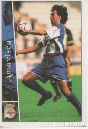 Colecionismo desportivo: Cromo E003754: Trading Card. Las Fichas de la Liga 2003. n&ordm; 49 Amavisca, R.C. Deportivo La Coru&ntilde;a -