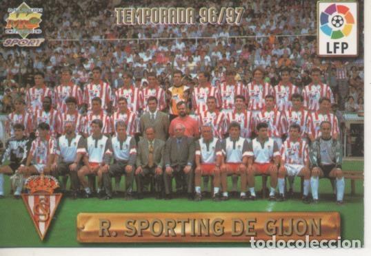 Colecionismo desportivo: Cromo E003723: Trading Card. Las Fichas de la Liga 96-97. n&ordm; 307 R. Sporting deGij&oacute;n, Temporada 96/9