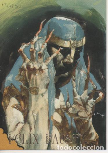 Collectionnisme sportif: Cromo E004598: Trading Card. Skybox Villains, n&ordm; 65 Felix Faust - Kent Williams