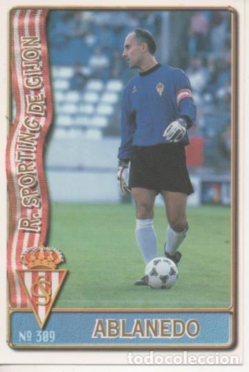 Colecionismo desportivo: Cromo E003670: Trading Card. Las Fichas de la Liga 96-97. n&ordm; 309, R.Sporting de Gij&oacute;n - LFP
