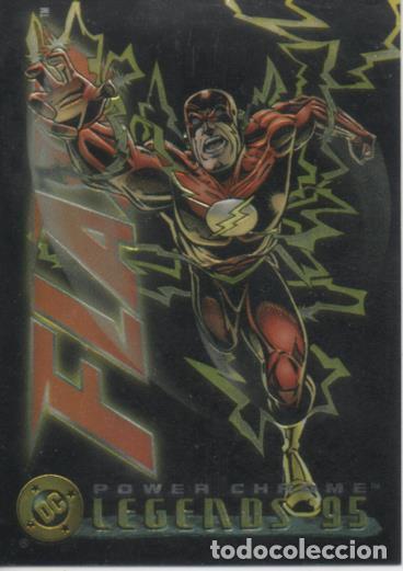 Colecionismo desportivo: Cromo E004625: Trading Card. DC Power Chrome, Legends'95, n&ordm; 8 Flash - Wieringo-Marzan-Martin