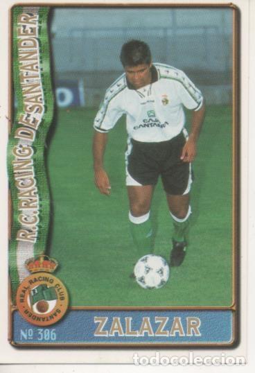 Colecionismo desportivo: Cromo E003668: Trading Card. Las Fichas de la Liga 96-97. n&ordm; 306 Zalazar, R.C.Racing de Santander -