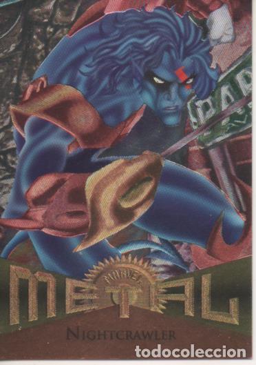 Colecionismo desportivo: Cromo E004780: Trading Card. Marvel Metal, n&ordm; 7 Nightcrawler - Ken Lashley