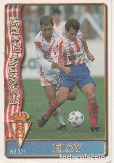 Collezionismo sportivo: Cromo E003685: Trading Card. Las Fichas de la Liga 96-97. n&ordm; 321 Eloy, R.Sporting de Gij&oacute;n - LFP
