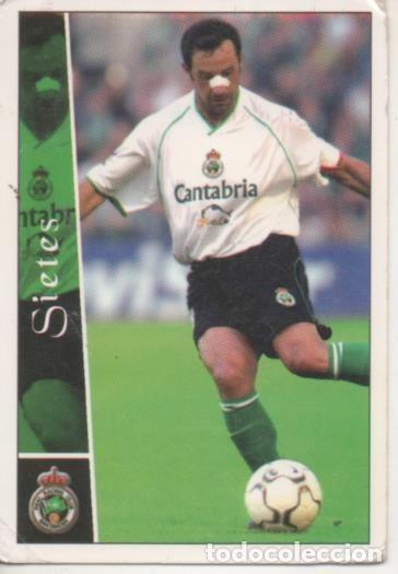 Collezionismo sportivo: Cromo E003884: Trading Card. Las Fichas de la Liga 2003. n&ordm; 496 Sietes, Real Racing Club de Santande