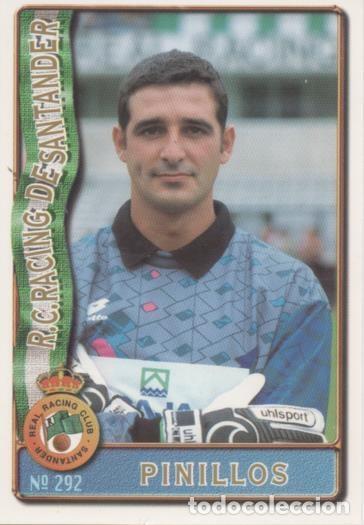 Collezionismo sportivo: Cromo E003649: Trading Card. Las Fichas de la Liga 96-97. n&ordm; 292 Pinillos, R.C. Racing de Santander