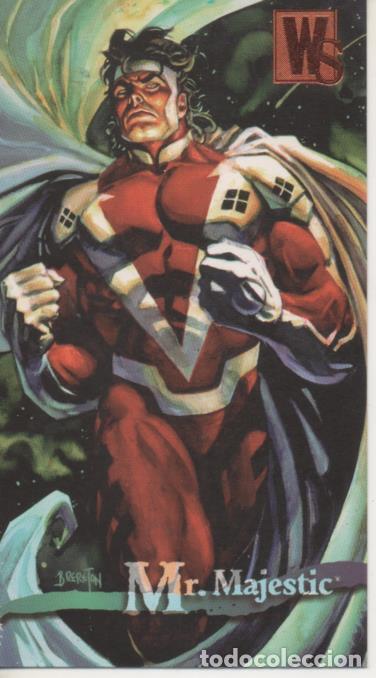 Coleccionismo deportivo: Cromo E004412: Trading Card. Wildstorm Gallery, n&ordm; 37 Mr. Majestic - Dan Bereton