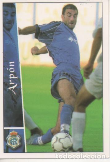 Coleccionismo deportivo: Cromo E003898: Trading Card. Las Fichas de la Liga 2003. n&ordm; 523 Arp&oacute;n, R.C. Recreativo de Huelva - L