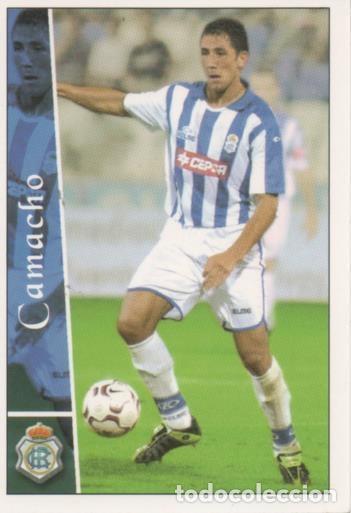 Coleccionismo deportivo: Cromo E003896: Trading Card. Las Fichas de la Liga 2003. n&ordm; 524 Camacho, R.C. Recreativo de Huelva -
