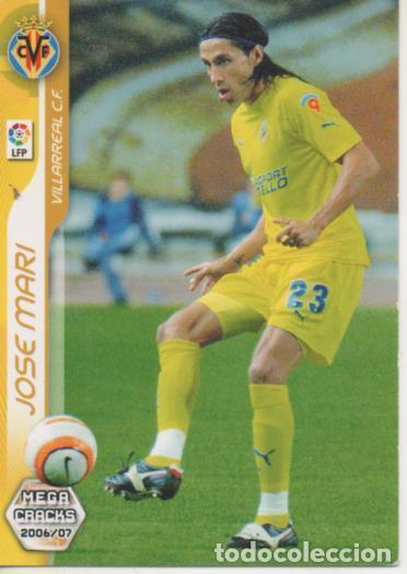 Sammelleidenschaft Sport: Cromo E004198: Trading Card. Mega Cracks 06-07. n&ordm; 340 Jos&eacute; Mari. Delantero. Villarreal C.F. - LPF
