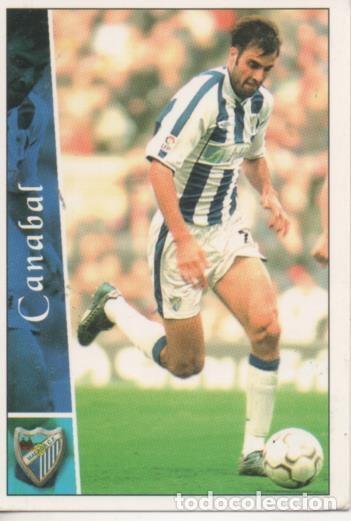 Sammelleidenschaft Sport: Cromo E003827: Trading Card. Las Fichas de la Liga 2003. n&ordm; 266 Canabal, M&aacute;laga C.F. - LFP