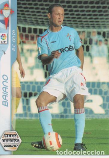 Coleccionismo deportivo: Cromo E004141: Trading Card. Mega Cracks 06-07. n&ordm; 89 Baiano. Delantero. R.C. Celta - LPF