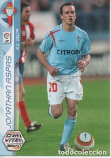 Coleccionismo deportivo: Cromo E004134: Trading Card. Mega Cracks 06-07. n&ordm; 82 Jonathan Aspas. Medio. R.C. Celta - LPF
