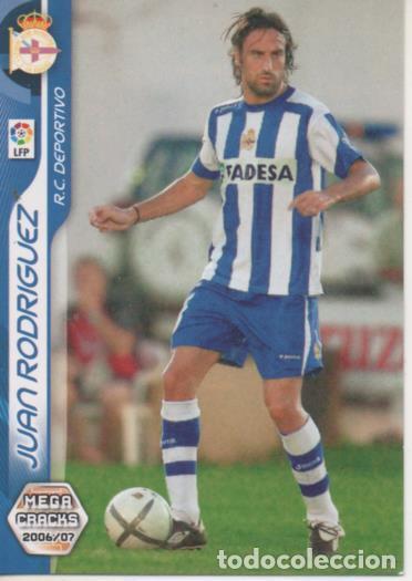 Collezionismo sportivo: Cromo E004158: Trading Card. Mega Cracks 06-07. n&ordm; 102 Juan Rodriguez. Medio. R.C. Deportivo - LPF