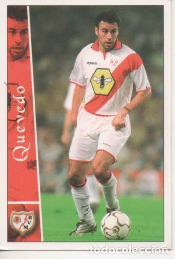 Collezionismo sportivo: Cromo E003836: Trading Card. Las Fichas de la Liga 2003. n&ordm; 3836 Quevedo, Rayo Vallecano de Madrid -