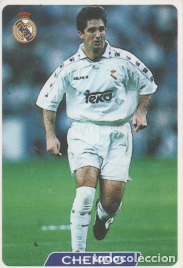 Collezionismo sportivo: Cromo E003917: Trading Card. Las Fichas de la Liga 95-96, n&ordm; 5 Miguel Porlan Noguera. Real Madrid -