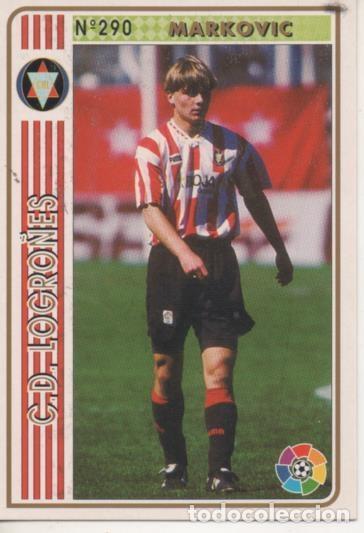 Collezionismo sportivo: Cromo E003560: Trading Card. Las Fichas de la Liga 94-95. n&ordm; 290 Markovic, C.D. Logro&ntilde;es - LFP