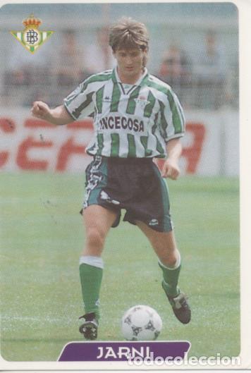 Collezionismo sportivo: Cromo E003960: Trading Card. Las Fichas de la Liga 95-96, n&ordm; 47 Jarni. Centrocampista. R.Betis Balon