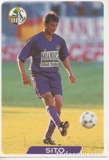 Collezionismo sportivo: Cromo E004074: Trading Card. Las Fichas de la Liga 95-96. n&ordm; 387 Sito. Defensa. U.D. Salamanca - LPF