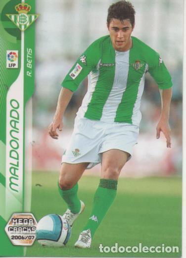 Collezionismo sportivo: Cromo E004121: Trading Card. Mega Cracks 06-07. n&ordm; 69 Bis. Maldonado. Delantero. R. Betis Balonpi&eacute; -