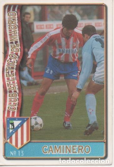 Collezionismo sportivo: Cromo E003586: Trading Card. Las Fichas de la Liga 96-97. n&ordm; 13 Caminero, Club Atl de Madrid - LFP
