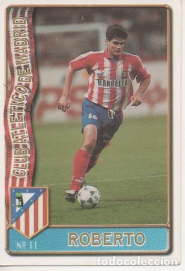 Collezionismo sportivo: Cromo E003584: Trading Card. Las Fichas de la Liga 96-97. n&ordm; 11 Roberto, Club Atl de Madrid - LFP