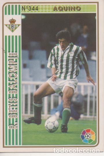 Collezionismo sportivo: Cromo E003569: Trading Card. Las Fichas de la Liga 94-95. n&ordm; 344, R.Betis Balonpi&eacute; - LFP