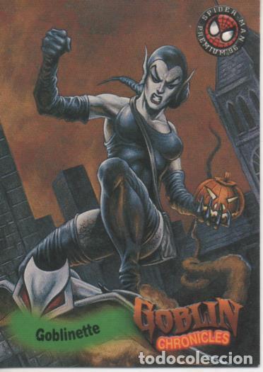 Collezionismo sportivo: Cromo E004558: Trading Card.Spiderman Premium'96, n&ordm; 88 Goblinette - Tom Kyffin