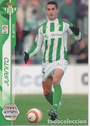 Collezionismo sportivo: Cromo E004111: Trading Card. Mega Cracks 06-07. n&ordm; 59 Juanto. Defensa. R. Betis Balonpi&eacute; - LPF