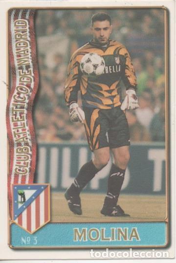 Collezionismo sportivo: Cromo E003572: Trading Card. Las Fichas de la Liga 96-97. n&ordm; 3 Molina, Club Atl de Madid - LFP