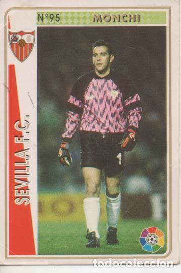 Collectionnisme sportif: Cromo E003513: Trading Card. Las Fichas de la Liga 94-95. n&ordm; 95 Monchi, Sevilla F.C. - LFP