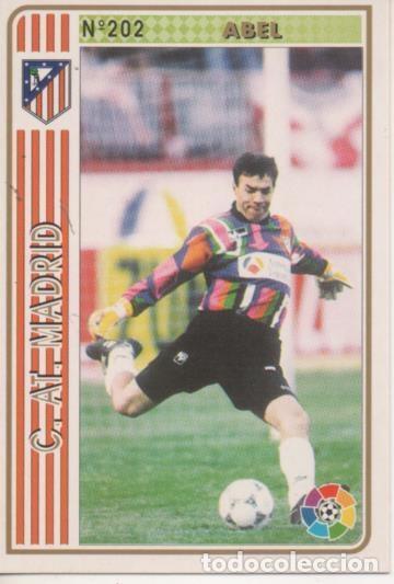 Collectionnisme sportif: Cromo E003539: Trading Card. Las Fichas de la Liga 94-95. n&ordm; 202 Abel, C.At. Madrid - LFP
