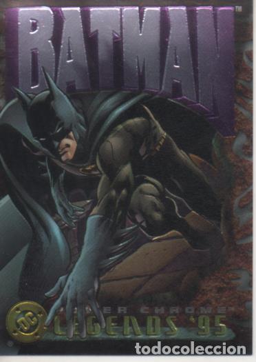Collectionnisme sportif: Cromo E004652: Trading Card. DC Power Chrome. Legends'95, n&ordm; 37 Batman - N. Adams