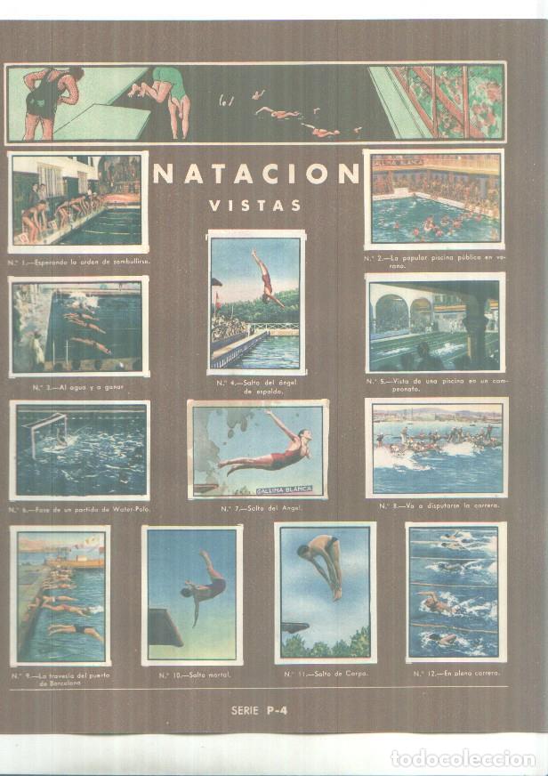 Collectionnisme sportif: Cromos: Gallina Blanca: Natacion + Ciclismo -