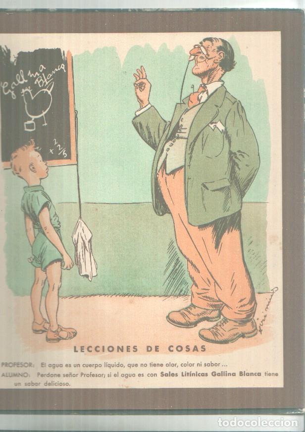 Collectionnisme sportif: Cromos: Gallina Blanca: Ilustracion (xirinius) + cubierta trasera -