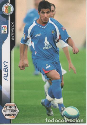 Collectionnisme sportif: Cromo E004181: Trading Card. Mega Cracks 06-07. n&ordm; 141 Albin. Medio. Getafe C.F. - LPF