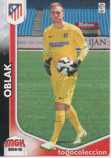 Collectionnisme sportif: Cromo E004225: Trading Card. MGK 2014-15. n&ordm; 464 Oblak. Portero. Atl. Madrid - LPF
