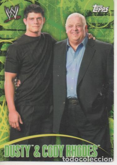Collectionnisme sportif: Cromo E004836: Trading Card. Toops World Wrestling 2007, n&ordm; 112 Dusty & Cody Rhodes - Varios