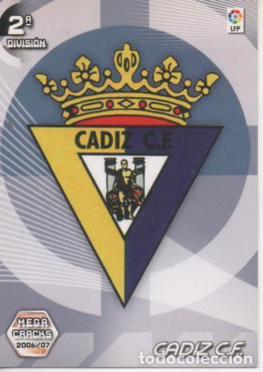 Collectionnisme sportif: Cromo E004208: Trading Card. Mega Cracks 06-07. n&ordm; 416 Escudo Cadiz C.F - LPF