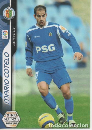 Collectionnisme sportif: Cromo E004177: Trading Card. Mega Cracks 06-07. n&ordm; 138 Mario Cotelo. Medio. Getafe C.F. - LPF