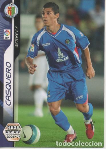 Collectionnisme sportif: Cromo E004174: Trading Card. Mega Cracks 06-07. n&ordm; 135 Casquero. Medio. Getafe C.F. - LPF