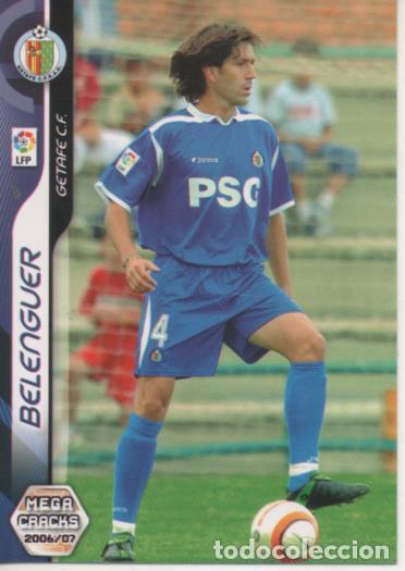 Collezionismo sportivo: Cromo E004169: Trading Card. Mega Cracks 06-07. n&ordm; 131 Belenguer. Defensa. Getafe C.F. - LPF