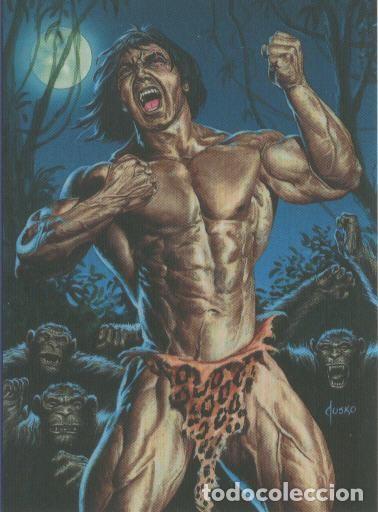 Sammelleidenschaft Sport: Trading Car: TARZAN - JOE JUSKO, Edgar Rice Burroughs Collection: No.51 - Edgar Rice Burroughs, Joe