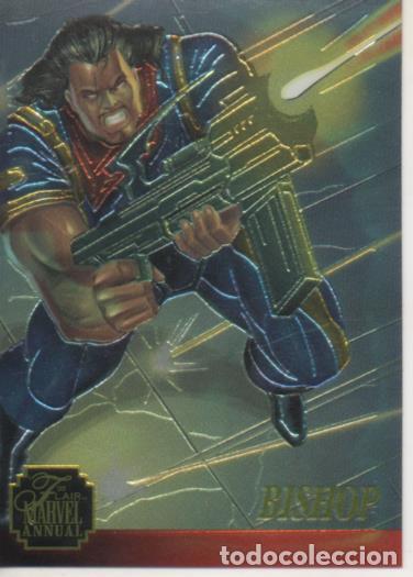 Collectionnisme sportif: Cromo E004769: Trading Card. Marvel Anual Flair'95, Limited Edition: 10 of 12 Bishop - Jim Balent-Ju