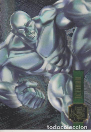 Collectionnisme sportif: Cromo E004754: Trading Card. Marvel Anual Flair'95,n&ordm; 18 Iceman - Mark Johnson-Tractor
