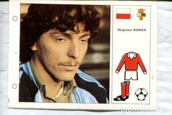 Collectionnisme sportif: Estrellas del Mundial 82 numero 109: Zbigniew Boniek de Polonia - Varios