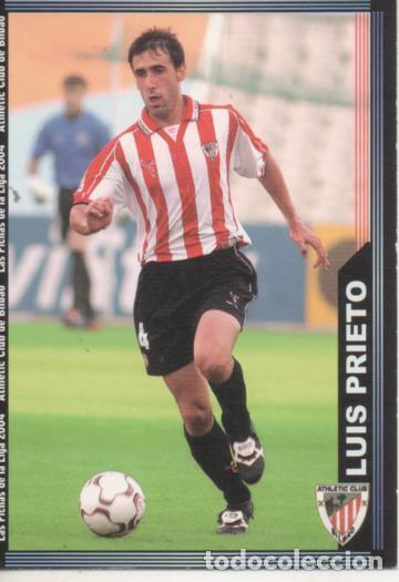 Collectionnisme sportif: Cromo E004275: Trading Card. Las Fichas de la Liga 2004. n&ordm; 173 Luis Pietro. Defensa. A.C. de Bilbao