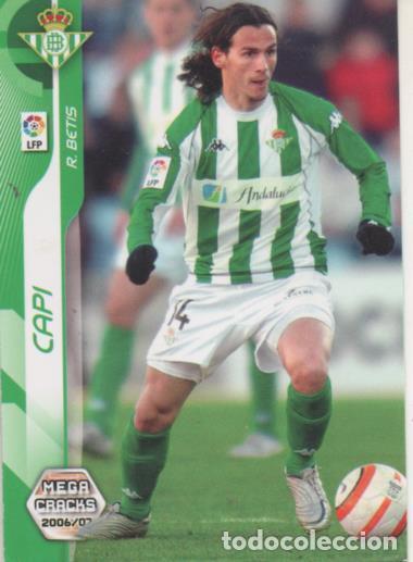 Sports collectibles: Cromo E004120: Trading Card. Mega Cracks 06-07. n&ordm; 68 Capi. Medio. R. Betis Balonpi&eacute; - LPF